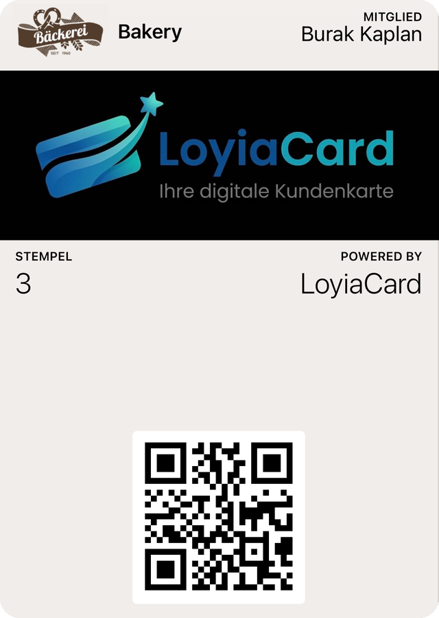 LoyiaCard Kundenkarte im Apple Wallet